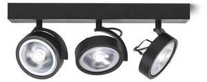 KELLY III nástěnná černá 230V/12V G53 3x50W - RED - DESIGN RENDL