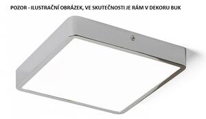 // HUE SQ 22 stropní dekor buk 230V LED 24W 3000K - RED - DESIGN RENDL