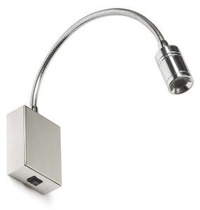 TALI nástěnná chrom 230V LED 3W 25° 3000K - RED - DESIGN RENDL