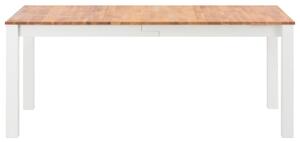 Jídelní stůl 180 x 90 x 74 cm masivní dubové dřevo