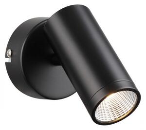 BOGARD I nástěnná matná černá 230V LED 5W 40° 3000K - RED - DESIGN RENDL