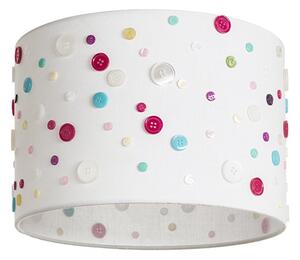 RED R12390 DELI 30/20 stínidlo bílá knoflíky max. 28W - RED - DESIGN RENDL