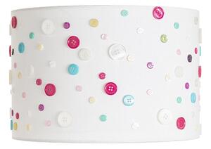 RED R12390 DELI 30/20 stínidlo bílá knoflíky max. 28W - RED - DESIGN RENDL