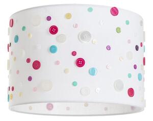 RED R12390 DELI 30/20 stínidlo bílá knoflíky max. 28W - RED - DESIGN RENDL