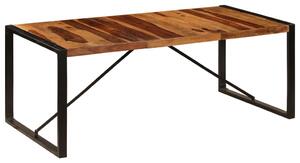 Jídelní stůl 200 x 100 x 75 cm masivní sheeshamové dřevo