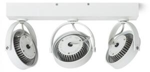 KELLY LED III DIMM nástěnná bílá 230V LED 3x12W 24° 3000K - RED - DESIGN RENDL