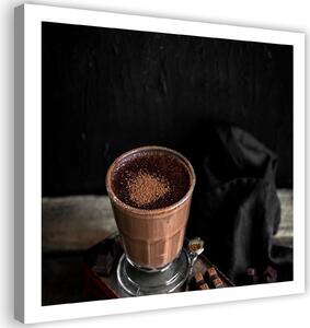 Obraz na plátně Horká čokoláda Rozměry: 30 x 30 cm