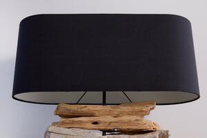 Designová dřevěná stolní lampa - Áres Invicta Interior