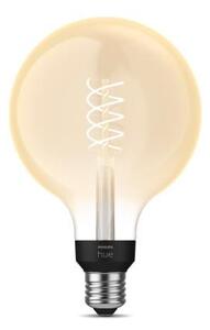HUE White LED Filament žárovka E27 G125 7W 550lm 2100K IP20, stmívatelná