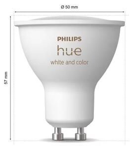 Hue sada 2x LED žárovka WACA GU10 4,2W 400lm 2000K-6500K RGB CRI80 IP20