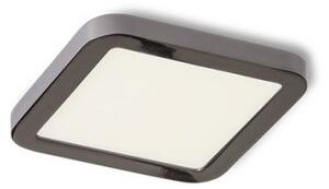 HUE SQ 9 zápustná černý chrom 230V LED 6W 3000K - RED - DESIGN RENDL