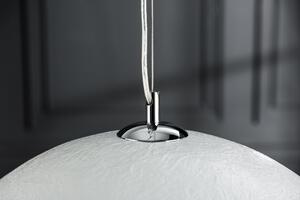 Designový kovový lustr bílý: Visee II Invicta Interior