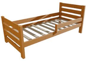 Vomaks Dětská postel se zábranou VMK011E KIDS Rozměr: 90 x 160 cm, Barva: moření olše