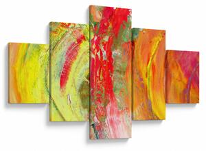 Obraz abstrakce - malba (125x70 cm)