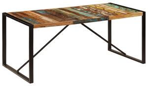Jídelní stůl 180 x 90 x 75 cm masivní recyklované dřevo