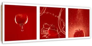 Gario Obraz Rajčatová mánie Velikost: 120 x 40 cm, Provedení: Panelový obraz