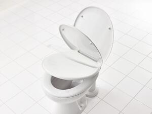 Ridder WC sedátka WC sedátko, soft close, duroplast - zvýšené o 5 cm - 45 x 37,4 cm A0070700