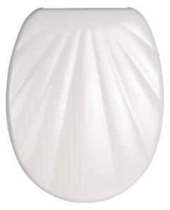 Ridder WC sedátka WC sedátko SHELL, soft close, duroplast - bílá - 45,3 x 37,2 cm 02112101
