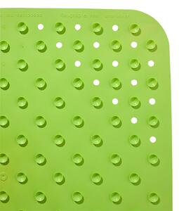 Ridder Koupelnové předložky Protiskluzová podložka do vany PLATFUS - zelená - 38 x 72 cm 67075