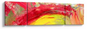 Obraz abstrakce - malba (170x50 cm)