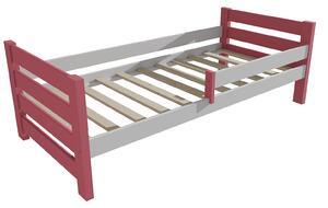 Vomaks Dětská postel se zábranou VMK012E KIDS Rozměr: 90 x 160 cm, Barva: barva šedá