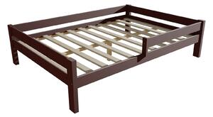 Vomaks Dětská postel se zábranou VMK013C KIDS Rozměr: 80 x 190 cm, Barva: surové dřevo