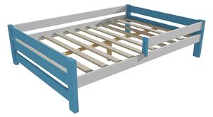 Vomaks Dětská postel se zábranou VMK013D KIDS Rozměr: 90 x 160 cm, Barva: bezbarvý lak