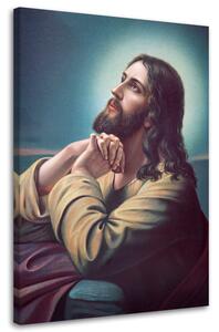 Obraz na plátně Ježíš se modlí Rozměry: 40 x 60 cm