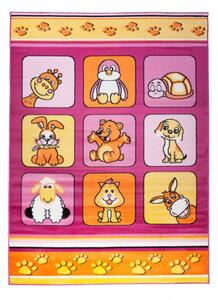 Koberec KINDER H059B fuchsie CFW