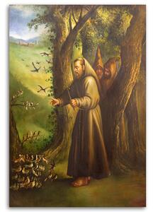 Obraz na plátně Svatý František z Assisi Rozměry: 40 x 60 cm