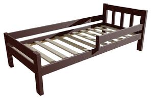 Vomaks Dětská postel se zábranou VMK015C KIDS Rozměr: 120 x 200 cm, Barva: barva růžová