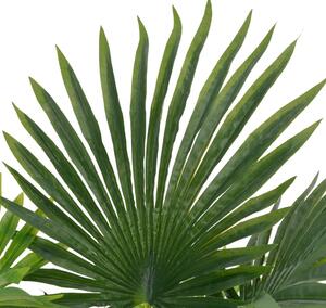 Umělá rostlina palma s květináčem zelená 70 cm