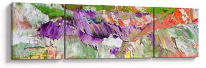 Obraz abstrakce - malba (170x50 cm)