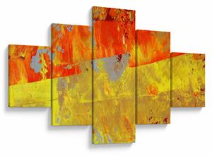 Obraz abstrakce - malba (125x70 cm)
