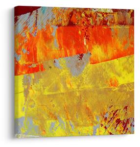 Obraz abstrakce - malba (30x30 cm)