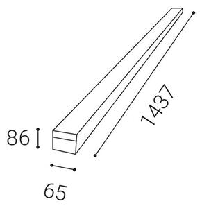 LED2 6351541D Svítidlo XENO IP54 LED MODULE 150/90° DIM 4000K bílá - LED2 Lighting