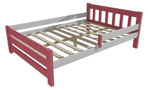 Vomaks Dětská postel se zábranou VMK015D KIDS Rozměr: 90 x 160 cm, Barva: barva bílá