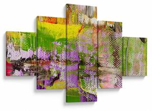 Obraz abstrakce - malba (125x70 cm)