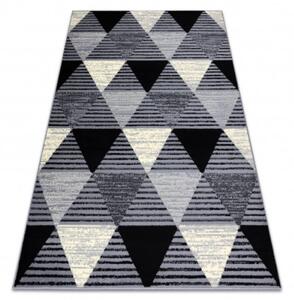 Koberec BCF BASE 3986 Geometric šedý / černý