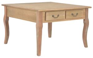 Konferenční stolek hnědý 80 x 80 x 50 cm dřevo