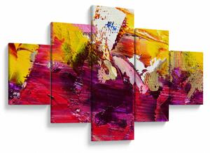Obraz abstrakce - malba (125x70 cm)