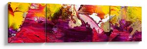 Obraz abstrakce - malba (170x50 cm)