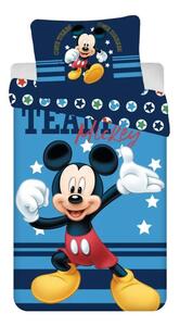 Dětské povlečení bavlna Mickey Team - 140x200, 70x90 cm