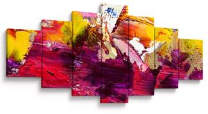 Obraz abstrakce - malba (210x100 cm)
