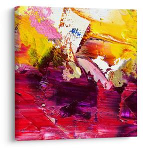 Obraz abstrakce - malba (30x30 cm)