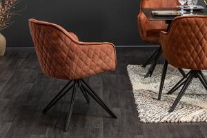 Designová dřevěná kuchyňská židle hnědá: Camprestre VI Invicta Interior