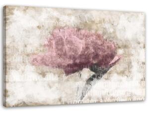 Obraz Abstraktní květiny Velikost: 100 x 70 cm, Provedení: Obraz na plátně