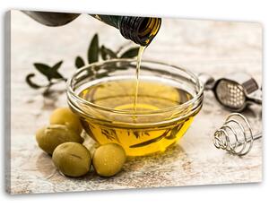 Obraz na plátně Olivový olej Rozměry: 60 x 40 cm