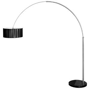 Designová kovová stojací lampa černá: Circini II Invicta Interior