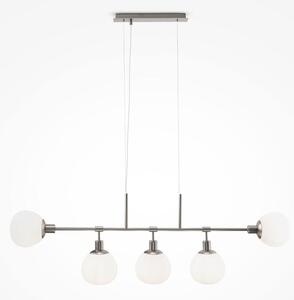 Maytoni Závěsné svítidlo ERICH, 5xE14, š. 120 cm Barva: Nikl